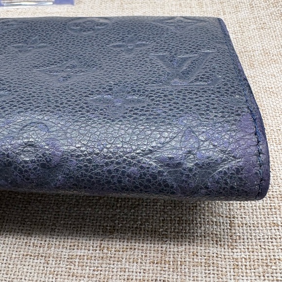 LV Sarah Wallet – Navy Empreinte Classic - Picture 10 of 11